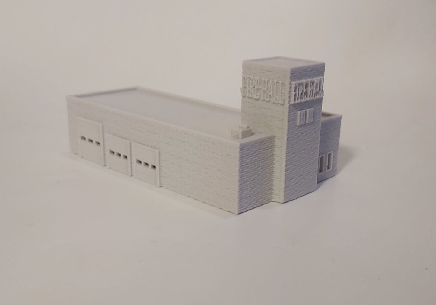 N Scale Firehall: Essential Emergency Infrastructure