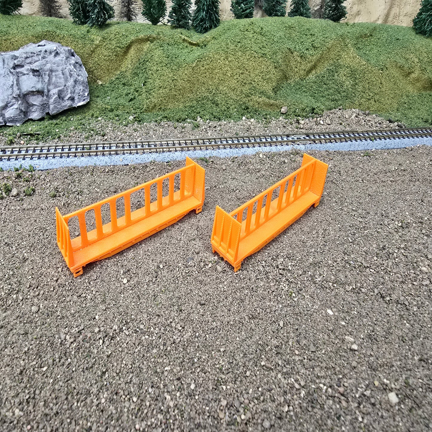 N Scale Center Beam Car *Lite Version