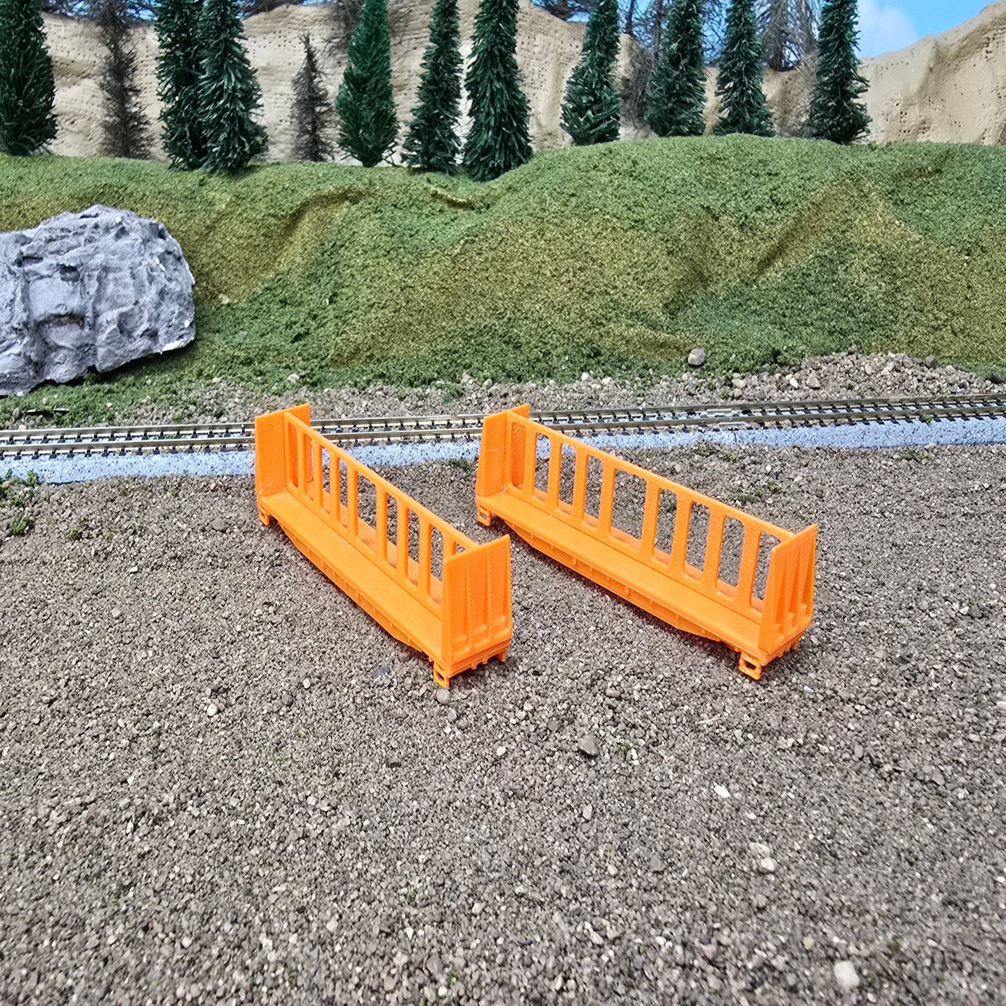 N Scale Center Beam Car *Lite Version