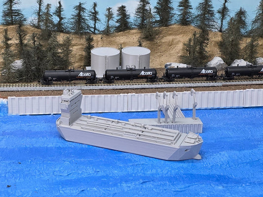 Z Scale Bulk Oil Ship