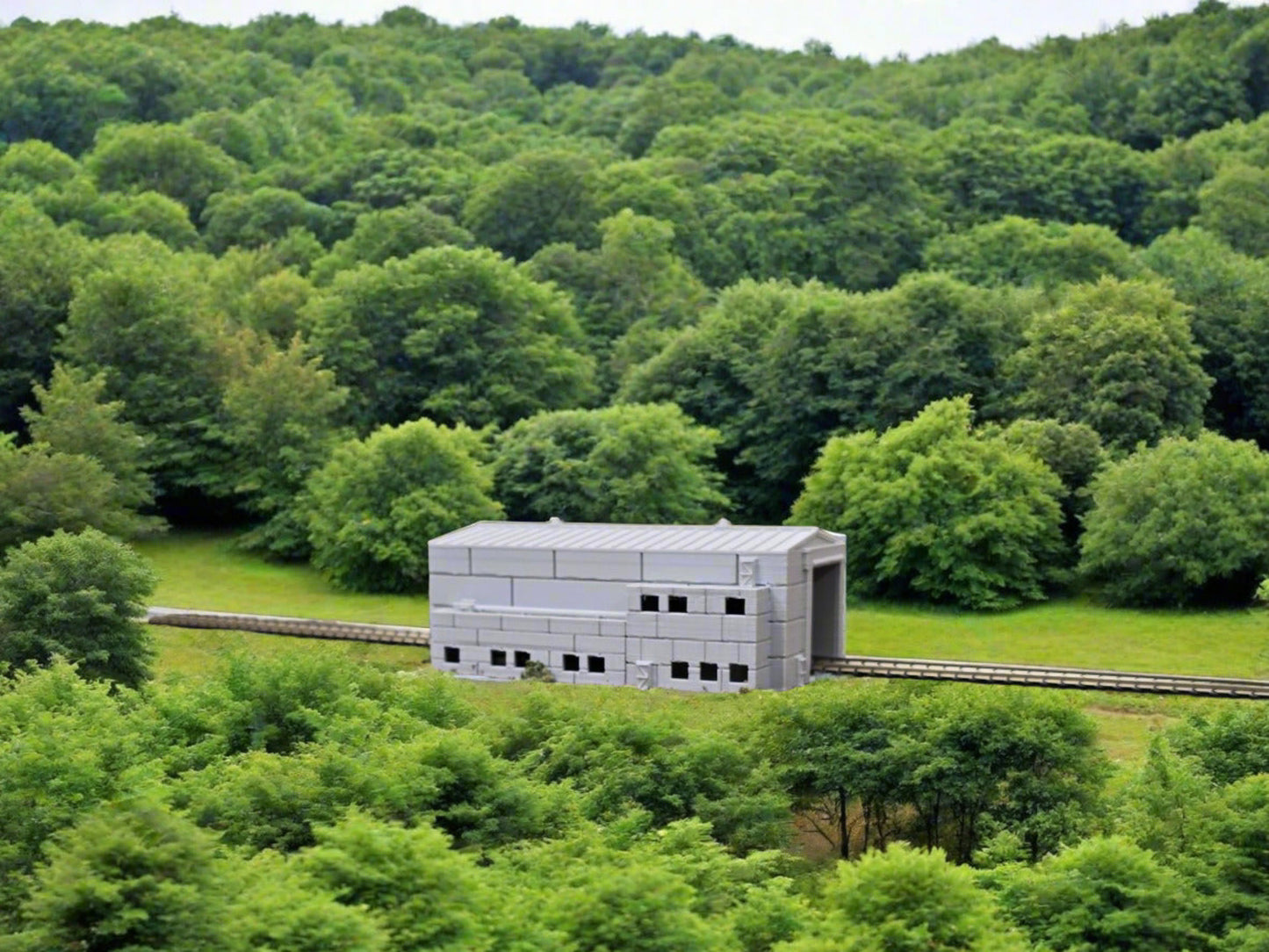 Z Scale Engine Shed: A Railway Facility Necessity