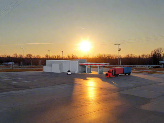 Z Scale Gas Station: Fuel Your Layout's Realism