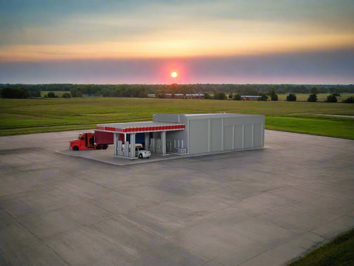 Z Scale Gas Station: Fuel Your Layout's Realism