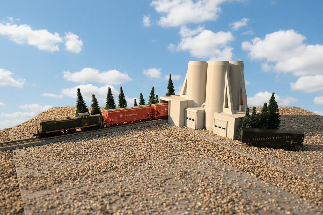 potash train unloading