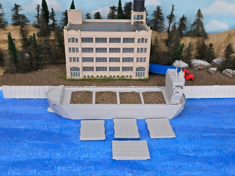 a Bulk Ore / Grain Carrier Ship