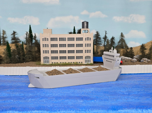 N Scale Bulk Ore / Grain Carrier Ship