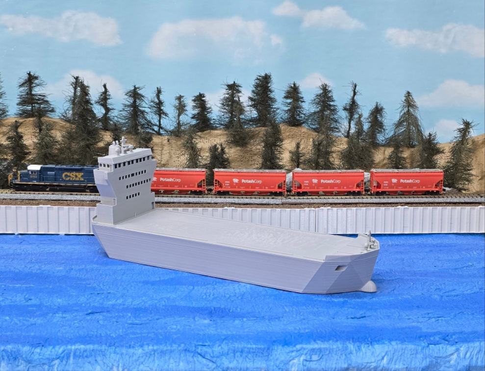 N scale cargo container ship "Rinzler"
