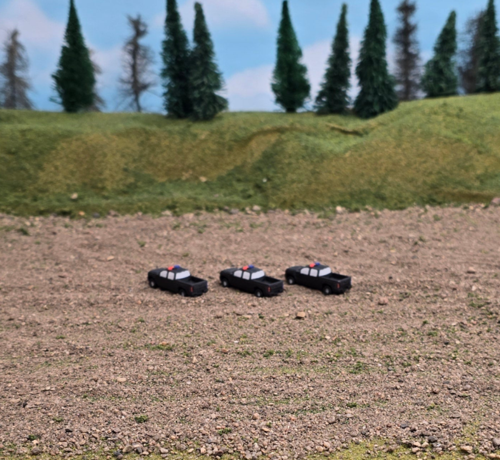 N Scale RCMP 10 - truck package