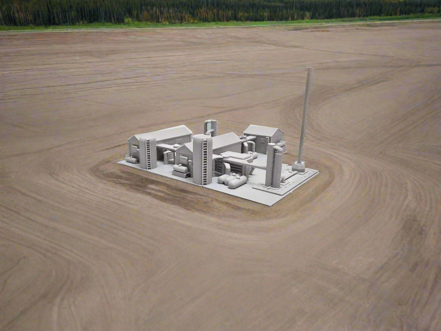 Z scale sour gas processing plant