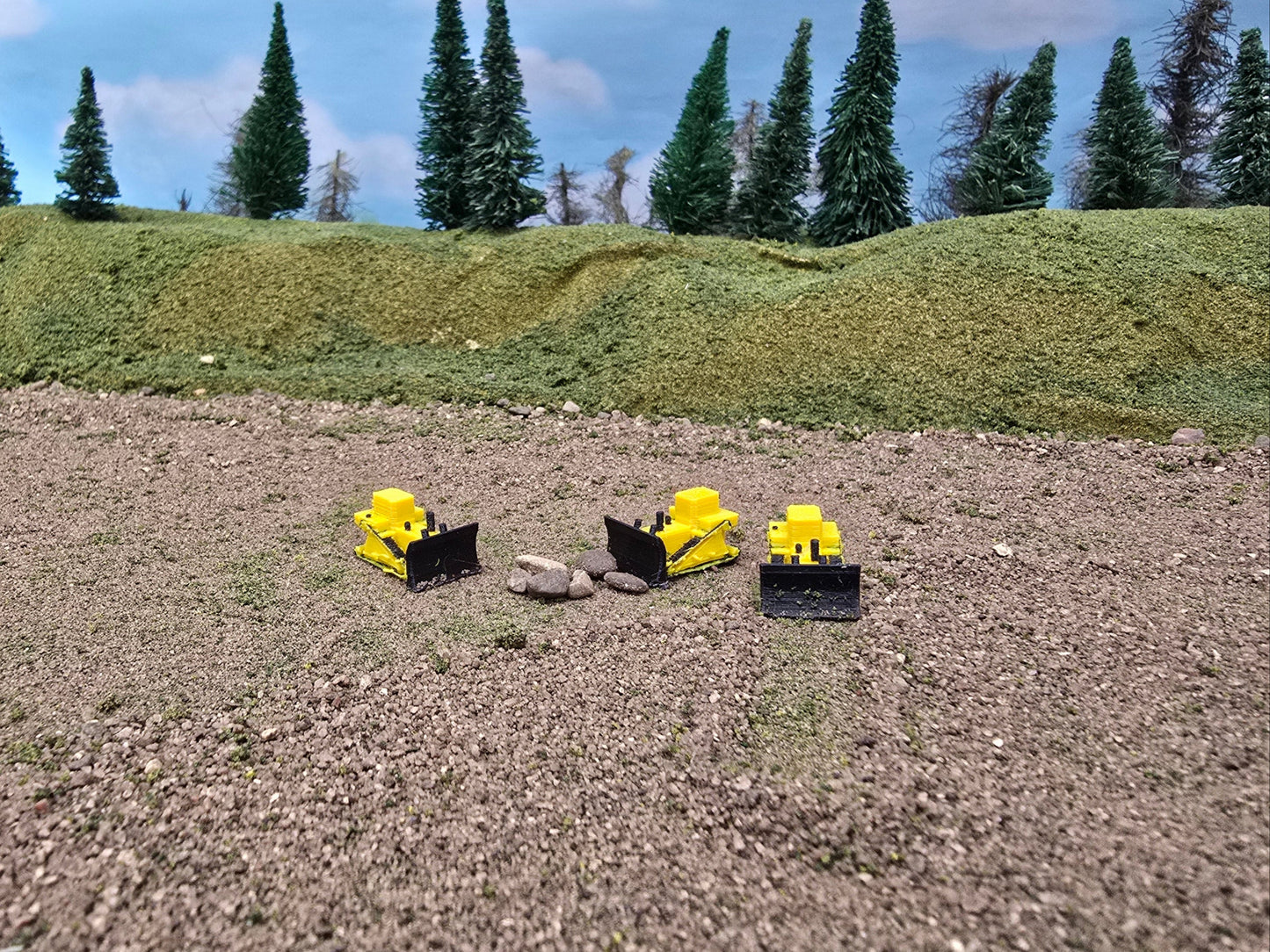 Z Scale Dozer 10 pack