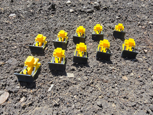 N Scale Dozer 10 pack