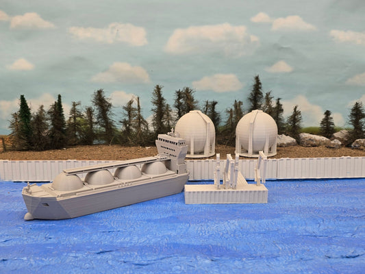 Z Scale LNG Transport Ship
