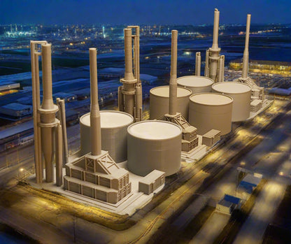 Z Scale Oil refinery