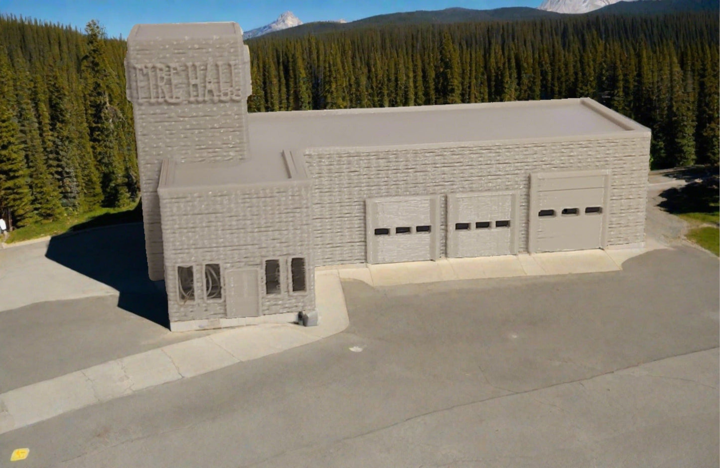 fire station in Banff n scale