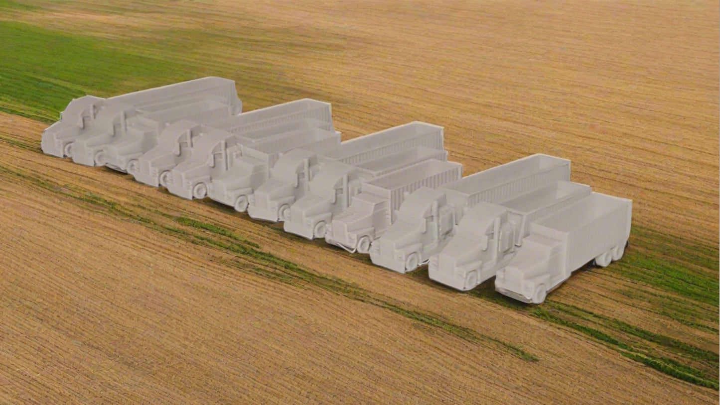 Z Scale Farm Truck Package: Essential for Your Agricultural Layout