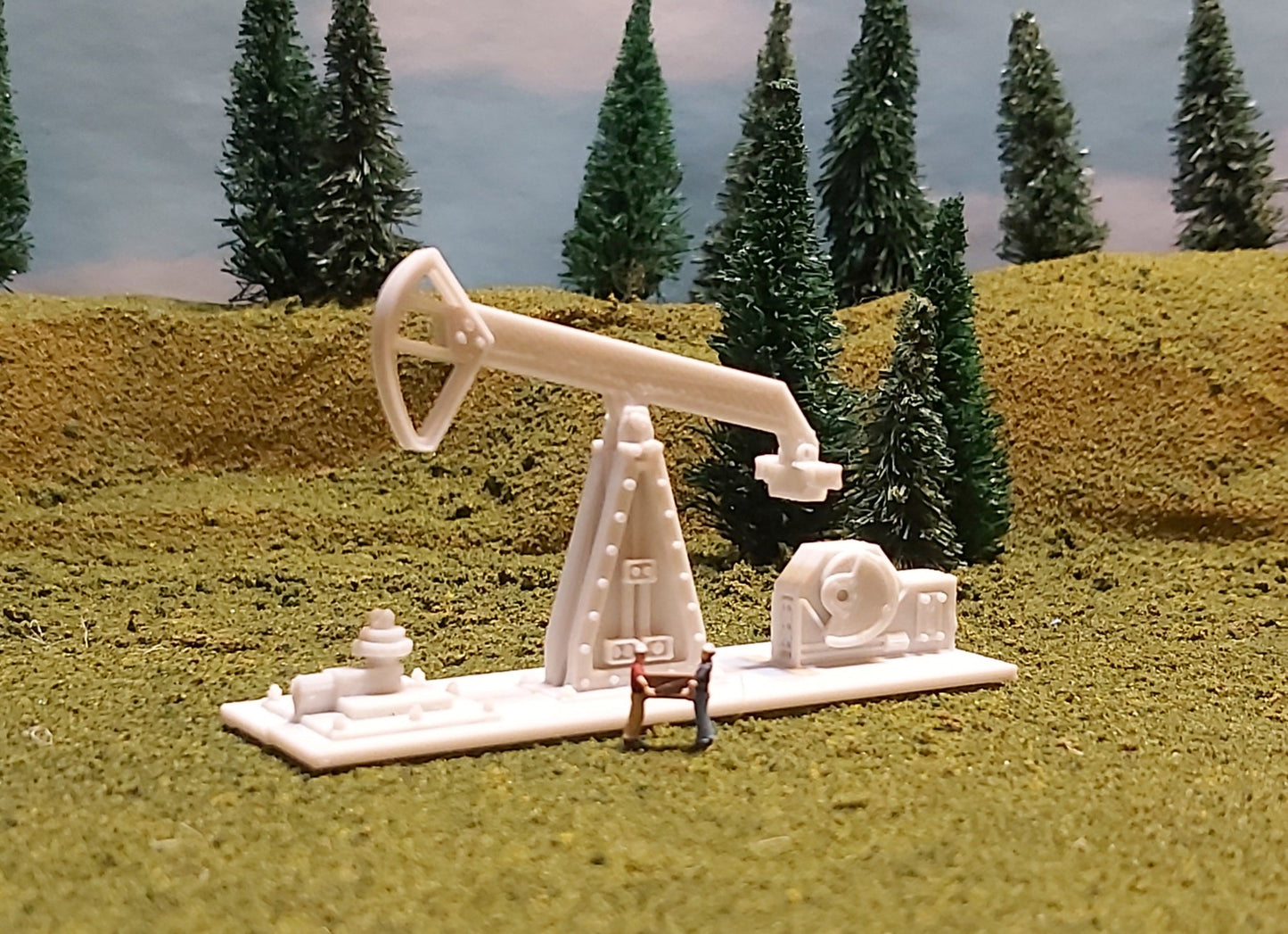 Z Scale Oil Well Pump Jack(3-Pack)