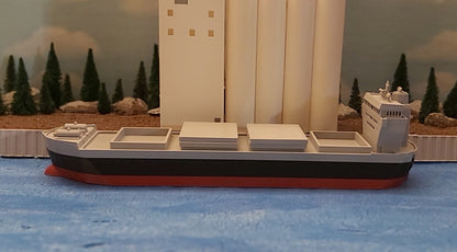 N Scale Bulk Ore / Grain Carrier Ship