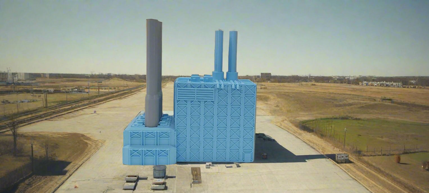 N Scale Prototype Naphtha gas plant #2