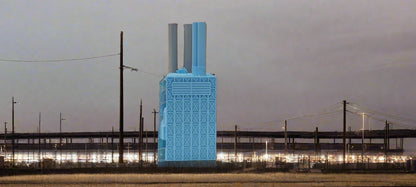 N Scale Prototype Naphtha gas plant #2