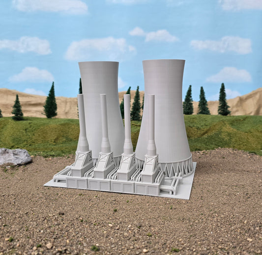 Z Scale Thermal Power Station #1