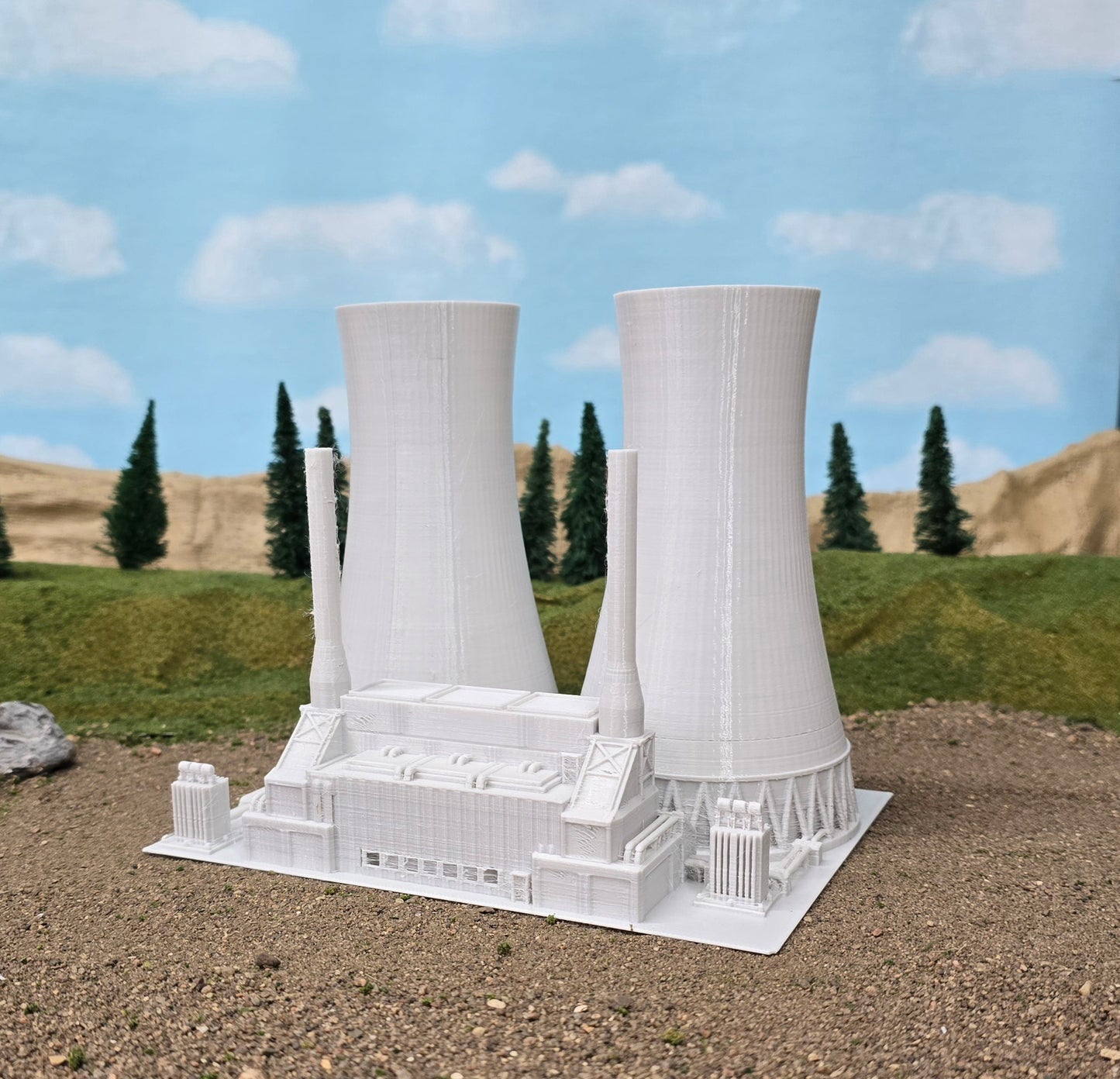 Z Scale Thermal Power Station #2