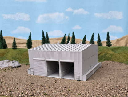 Z Scale 5 Bay Shed