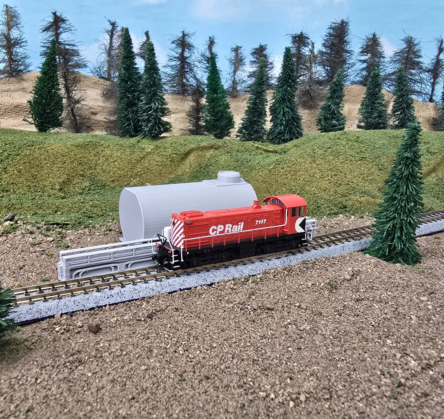 Model Train N Scale Storage Tank / Ideal for Tight Spaces 2 Pack ...