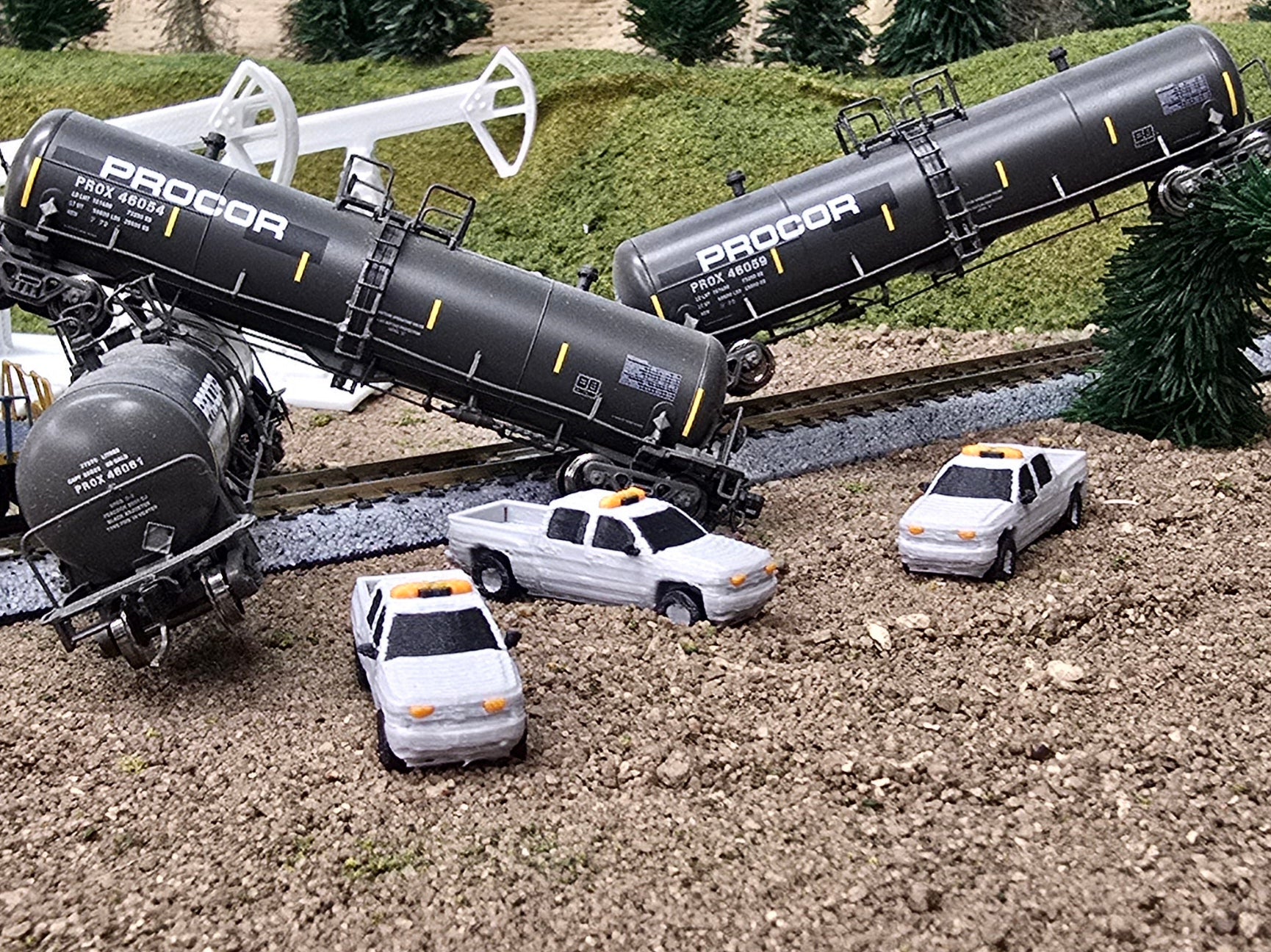 Wapitis Model Train N Scale Service Truck package – Wapiti Rail Shops