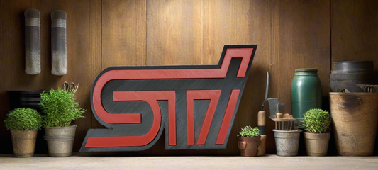 Subaru STI Wall Art