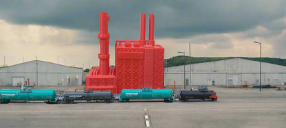 Prototype N Scale Chemicals Plant