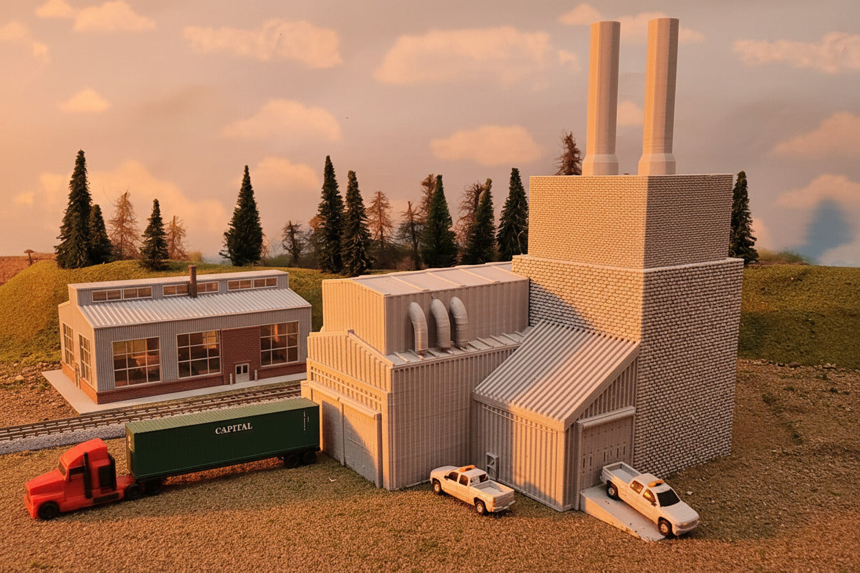 model of car manufacturing plant