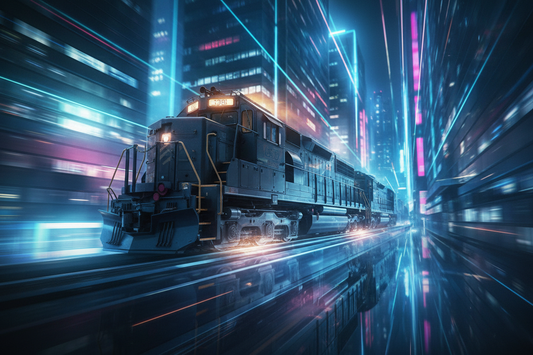 EMD Diesel Cyberpunk Close Up