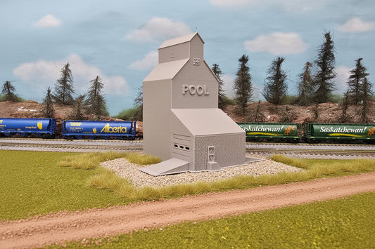 Z Scale Grain Elevator