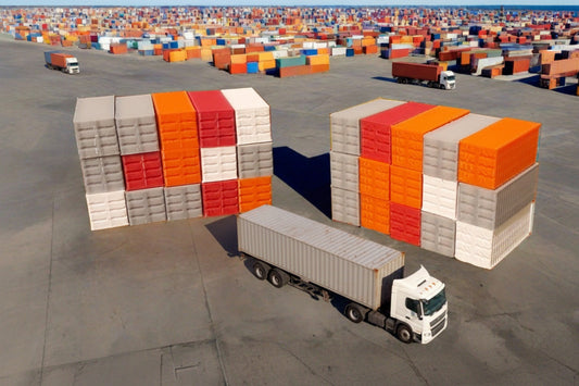 Wapiti's N Scale Generic 20' Cargo Containers