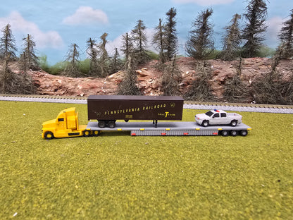 N Scale heavy transport rig